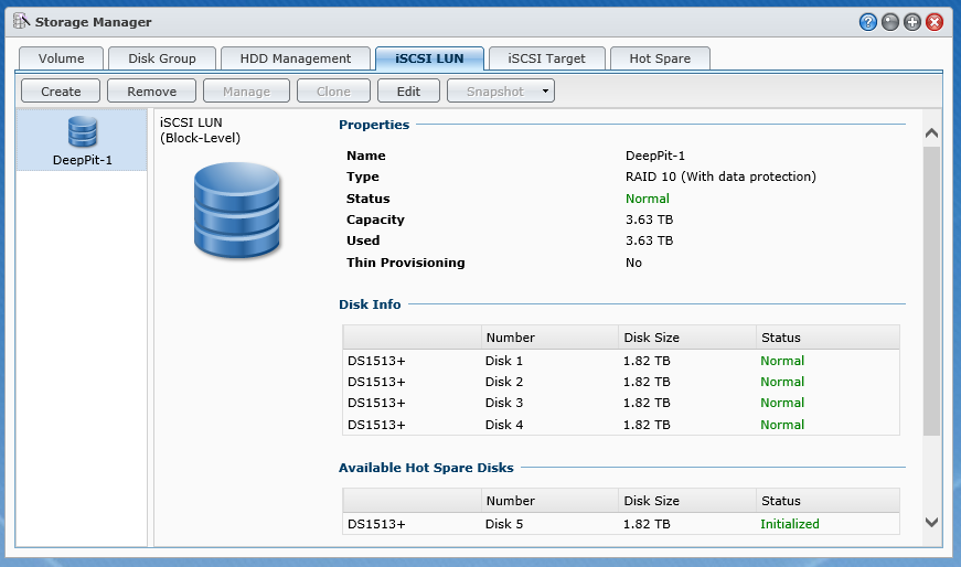 iSCSI LUN